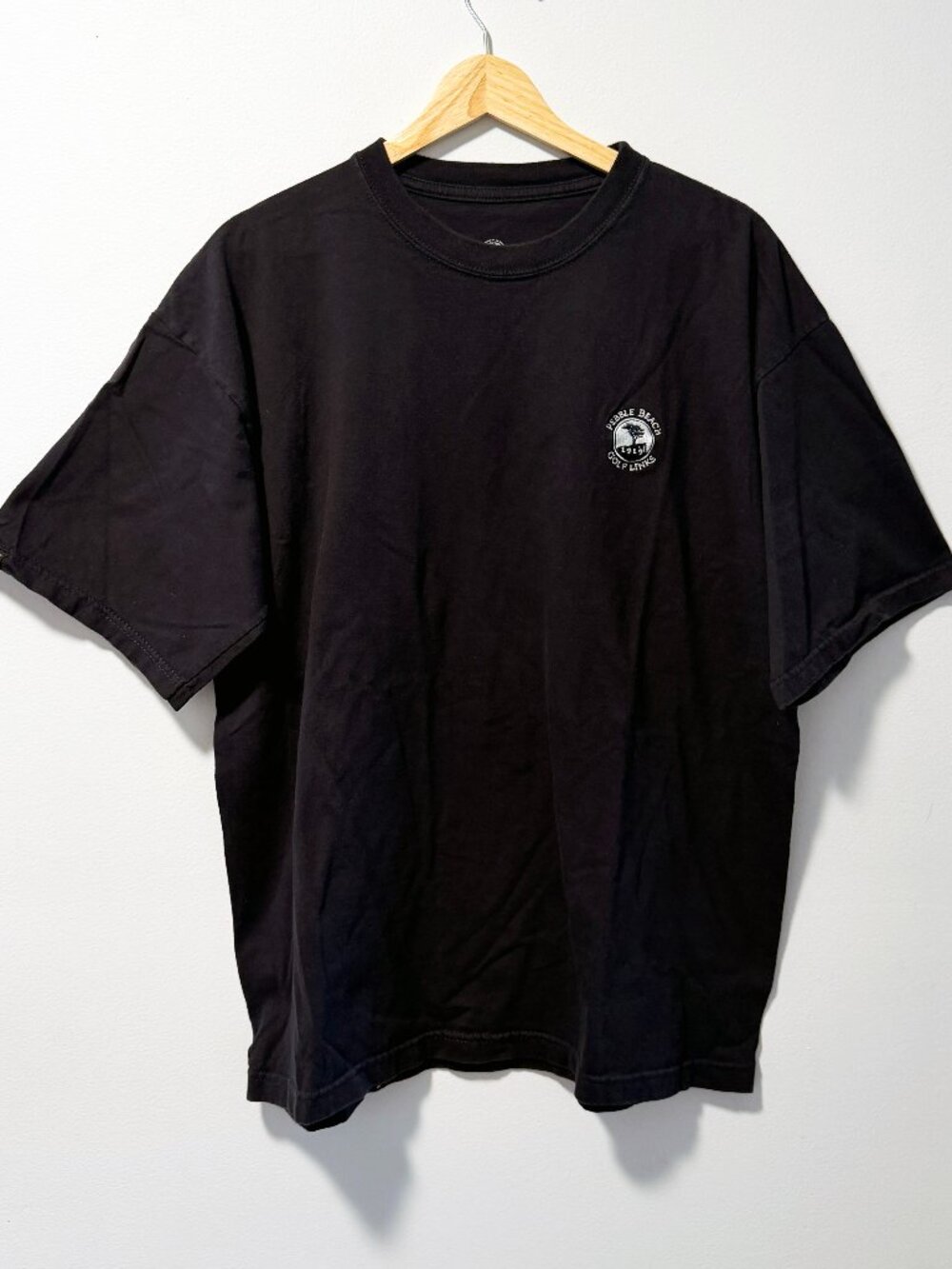 Pebble Beach Golf Links Embroidered Tee - Ahead Authentics - Large